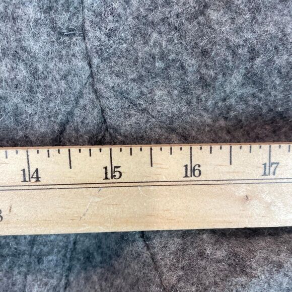 GAP Peacoat Jacket Women’s Size M Gray Double Breasted Pocket Wool Blend - Picture 12 of 12